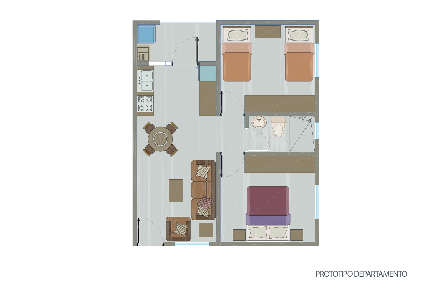 Planos arquitectonicos - Montebello Condominios